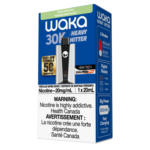 WAKA Heavy Hitter 30K 20mg ml Sour Apple Ice 20mg-ml-sour-apple-ice-waka-heavy-hitter-30k-42132352598264