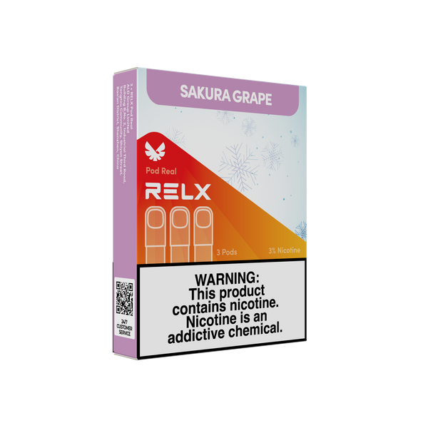 RELX Pod Real (Autoship) Sakura Grape RELX-Malaysia