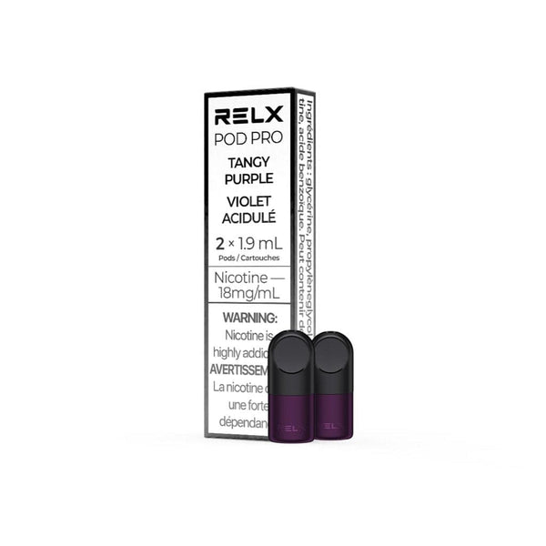 RELX Pod Pro (Autoship) 的副本 Fruit 18mg ml Tangy Purple RELX-Canada