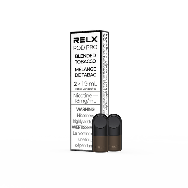 RELX Pod Pro (Autoship) 的副本 Tobacco 18mg ml Blended Tobacco RELX-Canada