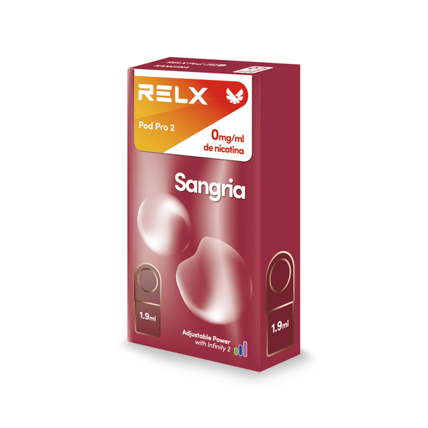 RELX-SPAIN 1-packed 0mg/ml / Sangria RELX Pods Pro (Autoship)