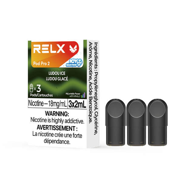 RELX Pod Pro 2 Dessert 18mg ml Ludou Ice relx-vape-pod-pro-2-3-pod-pack-18mg-ml-relx-canada-dessert-18mg-ml-ludou-ice-34728012546187