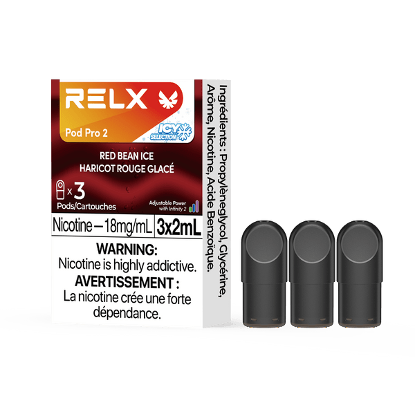 RELX Pod Pro 2 Dessert 18mg ml Red Bean Ice relx-vape-pod-pro-2-3-pod-pack-18mg-ml-relx-canada-dessert-18mg-ml-red-bean-ice-34558826348683