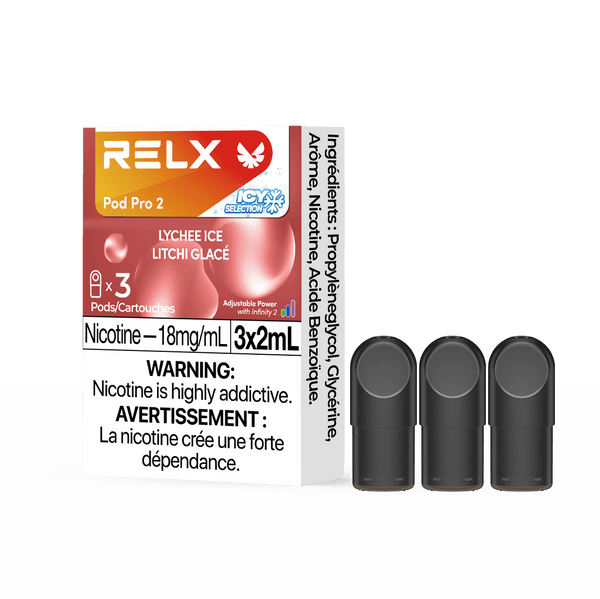 RELX Pod Pro 2 Fruit 18mg ml Lychee Ice relx-vape-pod-pro-2-3-pod-pack-18mg-ml-relx-canada-fruit-18mg-ml-lychee-ice-34728012578955