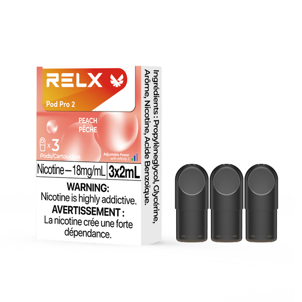 RELX Pod Pro 2 Fruit 18mg ml Peach relx-vape-pod-pro-2-3-pod-pack-18mg-ml-relx-canada-fruit-18mg-ml-peach-34558826709131