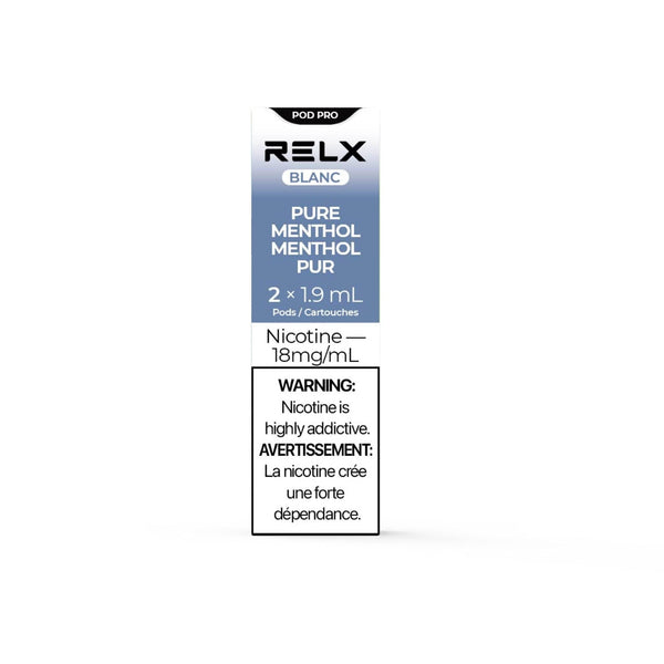 RELX Pod Pro (Autoship) 的副本 Mint 18mg ml Pure Menthol RELX-Canada