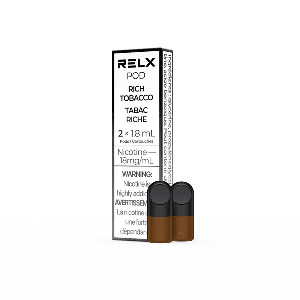 RELX Pod Pro relx-vape-pod-pro-relx-canada-official-tobacco-18mg-ml-rich-tobacco-30896548446347