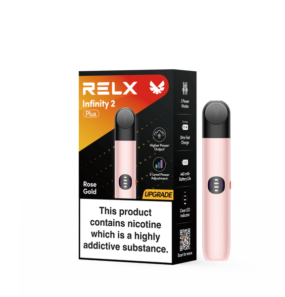 Shop RELX Infinity 2 Plus Device | RELX Global Official RELX Infinity 2 Plus Device Rose Gold