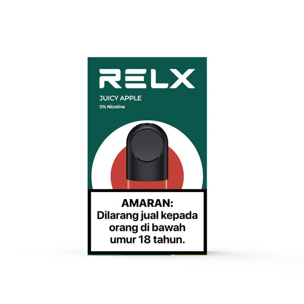 RELX Pod Pro 0% Nicotine (Autoship) Juicy Apple RELX-‎Malaysia
