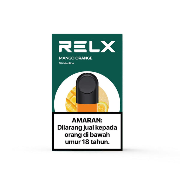 RELX Pod Pro 0% Nicotine (Autoship) Mango Orange RELX-‎Malaysia
