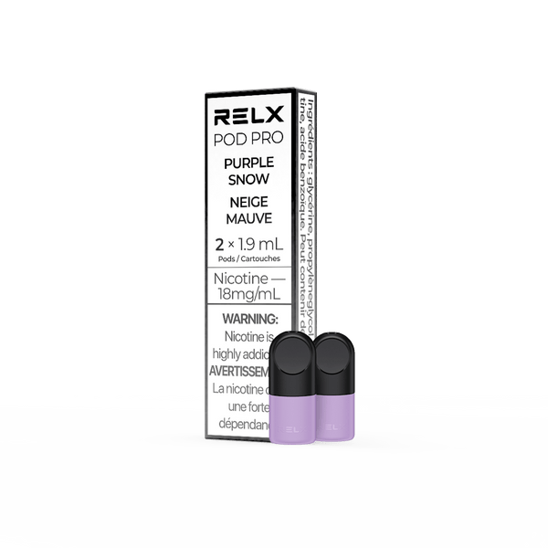 RELX Pod Pro (Autoship) 的副本 Dessert 18mg ml Purple Snow RELX-Canada
