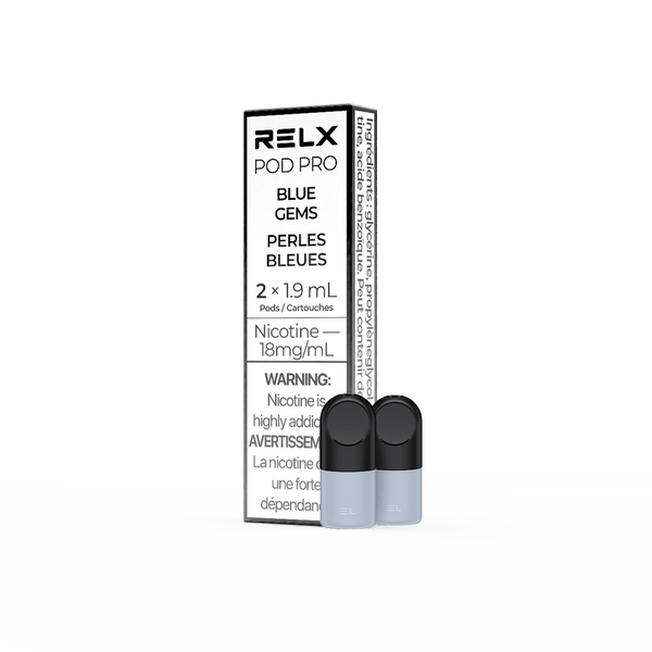 RELX Pod 0 元 Fruit 18mg ml Blue Gems RELX-Canada
