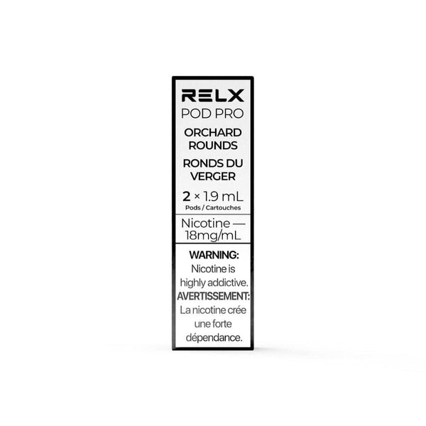 RELX Pod gift Fruit 18mg ml Orchard Rounds RELX-Canada
