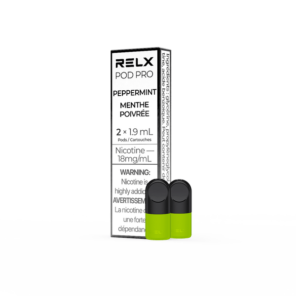 RELX Pod Pro (Autoship) 的副本 Mint 18mg ml Peppermint RELX-Canada
