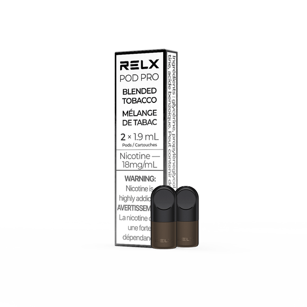 RELX Pod (Autoship) 的副本 Tobacco 18mg ml Blended Tobacco RELX-Canada
