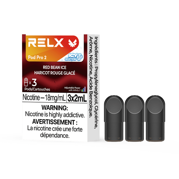 RELX Pod Pro 2 Dessert 18mg ml Red Bean Ice relx-vape-pod-pro-2-3-pod-pack-18mg-ml-relx-canada-dessert-18mg-ml-red-bean-ice-34558826348683
