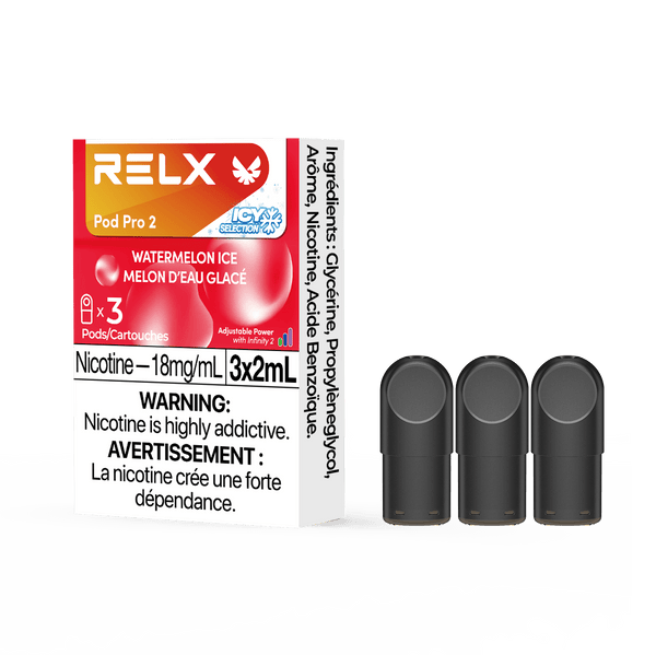 RELX Pod Pro 2 Fruit 18mg ml Watermelon Ice relx-vape-pod-pro-2-3-pod-pack-18mg-ml-relx-canada-fruit-18mg-ml-watermelon-ice-34708786937995
