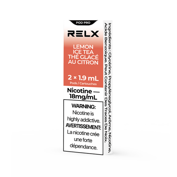 RELX Pod Pro Beverage 18mg ml Lemon Ice Tea relx-vape-pod-pro-relx-canada-official-32931317088395
