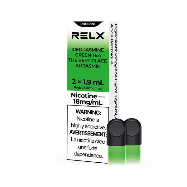 RELX Pod Pro Beverage 18mg ml Iced Jasmine Green Tea relx-vape-pod-pro-relx-canada-official-beverage-18mg-ml-iced-jasmine-green-tea-33104735764619
