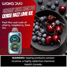 WAKA DUO 28000 Puffs - 28000 puffs / Cherry Razz Lime Ice