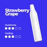 WAKA SLAM- 2ml - Sweeter / 700 puffs / Strawberry Grape