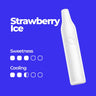 WAKA SLAM- 2ml - Sweeter / 700 puffs / Strawberry Ice